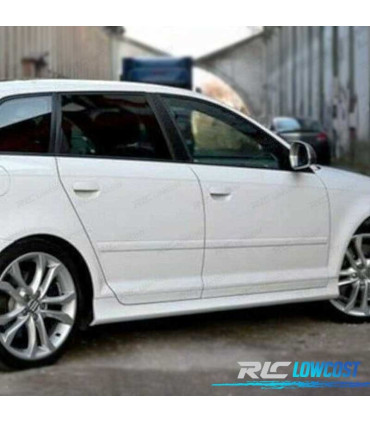 TALONERAS AUDI A3 8PA SPORTBACK 03-11 LOOK S3