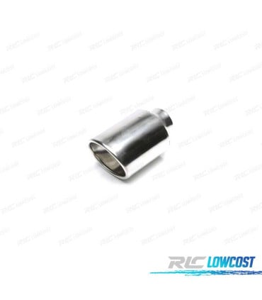 COLA ESCAPE OVALADA BORDE REDONDO ACERO INOX