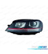 FAROS XENON PARA VOLKSWAGEN VW GOLF VII GTI GTD 12-17 FONDO NEGRO