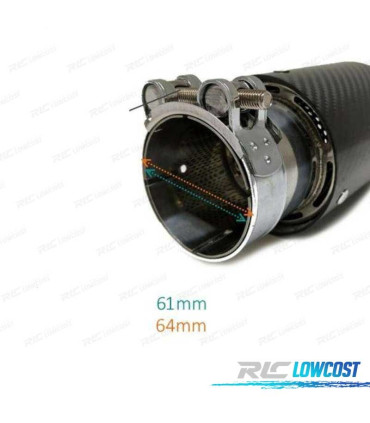 COLA ESCAPE BMW LOOK M CARBONO