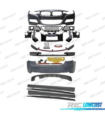 KIT CARROCERIA BMW F30 11-15 BERLINA DOBLE SALIDA LOOK M PERFORMANCE