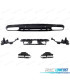 DIFUSOR MERCEDES CLASE C C205 COUPE AMG 14-18 LOOK C63 NEGRO BRILLO PDC + COLAS ESCAPE