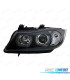 FAROS BMW E90 E91 05-08 XENON OJOS ANGEL U LED 3D FONDO NEGRO