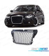 PARRILLA AUDI A3 8P 08-12 LOOK RS3 NEGRO CROMO