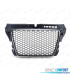 PARRILLA AUDI A3 8P 08-12 LOOK RS3 NEGRO CROMO