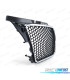 PARRILLA AUDI A3 8P 08-12 LOOK RS3 NEGRO CROMO