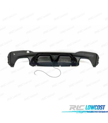DIFUSOR BMW G30 G31 17- LOOK M5 CS NEGRO BRILLO