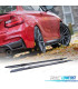 AÑADIDOS TALONERAS BMW F22 F23 LOOK M PERFORMANCE NEGRO BRILLO