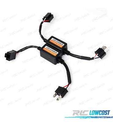 CANCELADORES DE FALLO, RESISTENCIAS ANTIFALLO CANBUS H4