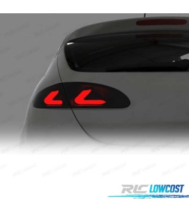 PILOTOS SEAT LEON 2 05-09 CARDNA FULL LED AHUMADOS