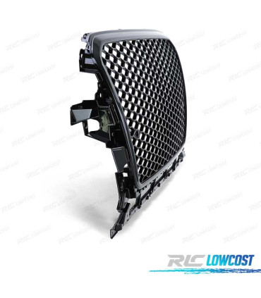 PARRILLA AUDI Q5 8R 12-16 LOOK RS NEGRO