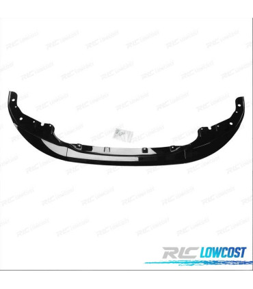 SPOILER LIP FRONTAL BMW G22 20- LOOK M PERFORMANCE NEGRO BRILLO