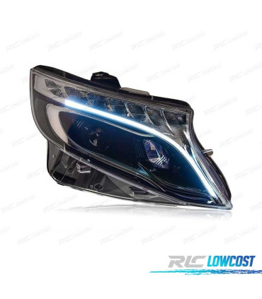 FAROS MERCEDES CLASE V W447 VITO 14-20 FULL LED