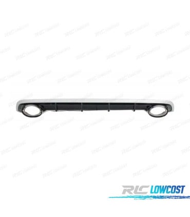 DIFUSOR AUDI A6 4G 11-14 LOOK RS + COLAS DE ESCAPE