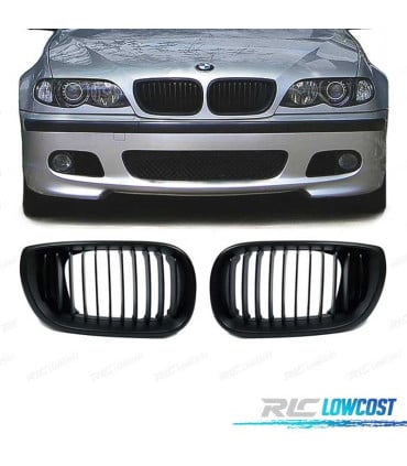 PARRILLA BMW E46 BERLINA 01-05 LOOK M PERFORMANCE NEGRO MATE