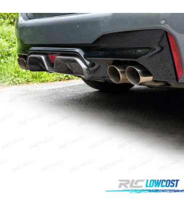 DIFUSOR BMW G30 G31 17- LOOK M5 CS NEGRO BRILLO CARBONO
