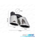 DIFUSOR AUDI A6 4G 10- LOOK S6 + COLAS