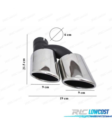 DIFUSOR AUDI A6 4G 10- LOOK S6 + COLAS