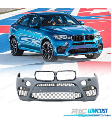 PARAGOLPES DELANTERO BMW X6 F16 14- LOOK X6M PDC SRA