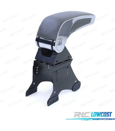 REPOSABRAZOS APOYABRAZOS UNIVERSAL NEGRO Y GRIS CROMO