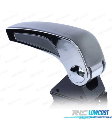 REPOSABRAZOS APOYABRAZOS UNIVERSAL NEGRO Y GRIS CROMO