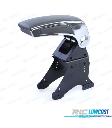 REPOSABRAZOS APOYABRAZOS UNIVERSAL NEGRO Y GRIS CROMO