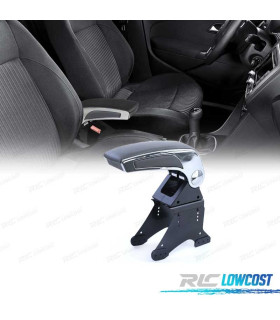 REPOSABRAZOS APOYABRAZOS UNIVERSAL NEGRO Y GRIS CROMO