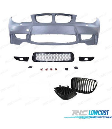 PARAGOLPES DELANTERO BMW E81 E87 E82 04-12 LOOK 1M SRA