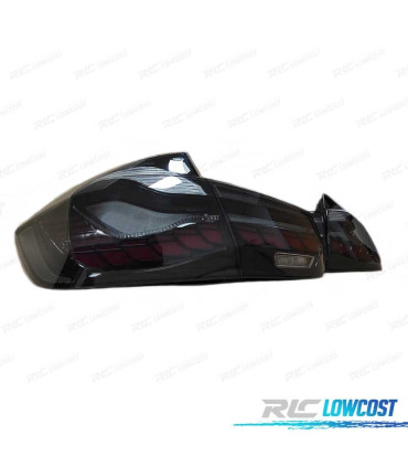 PILOTOS BMW F30 FULL LED LIGHT BAR OLED AHUMADOS