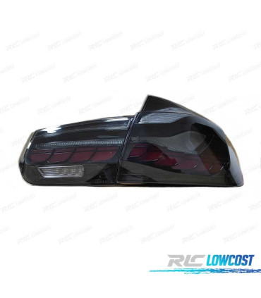 PILOTOS BMW F30 FULL LED LIGHT BAR OLED AHUMADOS