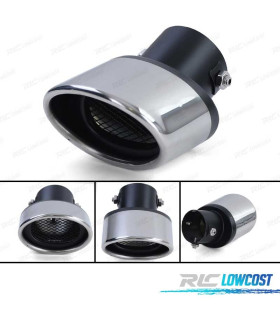 COLA ESCAPE UNIVERSAL ACERO INOX OVALADO INCLINADO