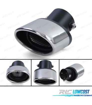 COLA ESCAPE UNIVERSAL ACERO INOX OVALADO INCLINADO