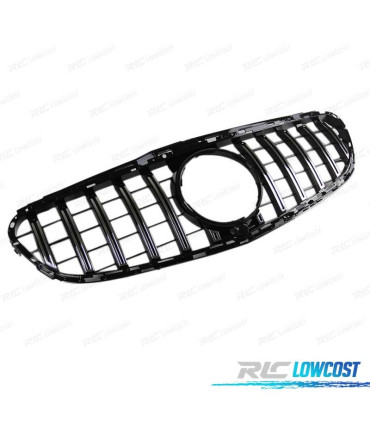 PARRILLA MERCEDES CLASE E W212 13-16 LOOK PANAMERICANA GT NEGRO BRILLO