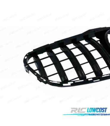 PARRILLA MERCEDES CLASE E W212 13-16 LOOK PANAMERICANA GT NEGRO BRILLO