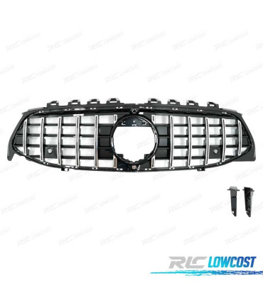 PARRILLA MERCEDES CLA W118 19- LOOK GTR CROMO