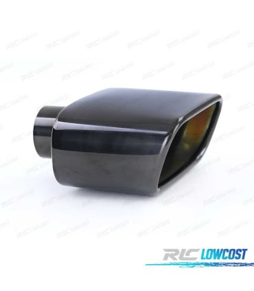 COLA ESCAPE UNIVERSAL ACERO INOX NEGRO