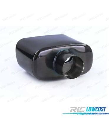 COLA ESCAPE UNIVERSAL ACERO INOX NEGRO