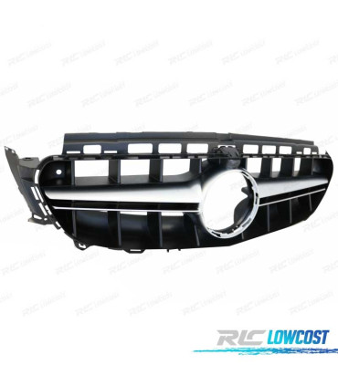 PARRILLA MERCEDES CLASE E W213 16-19 E63 AMG NEGRO CROMO