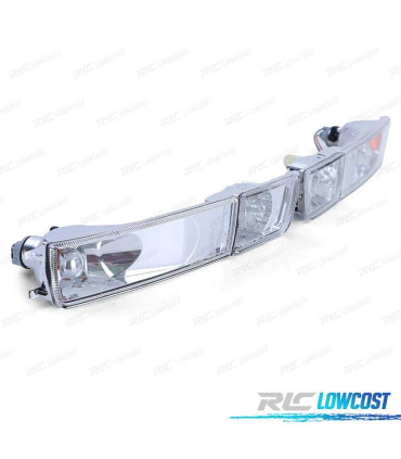 INTERMITENTES VOLKSWAGEN VW GOLF 3 91-97 CRISTAL CLARO CROMO