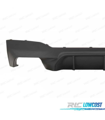 DIFUSOR BMW G30 G31 17- LOOK M5 NEGRO MATE