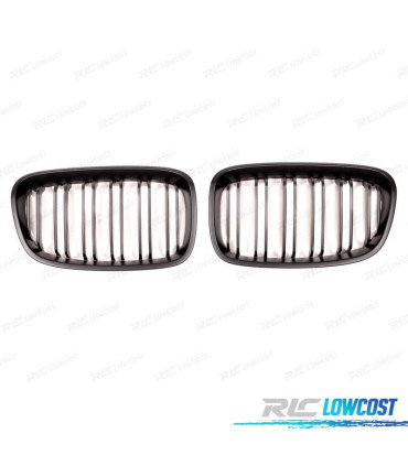 PARRILLAS DOBLES BMW F20 PRE-LCI 11-15 LOOK M1 NEGRO MATE
