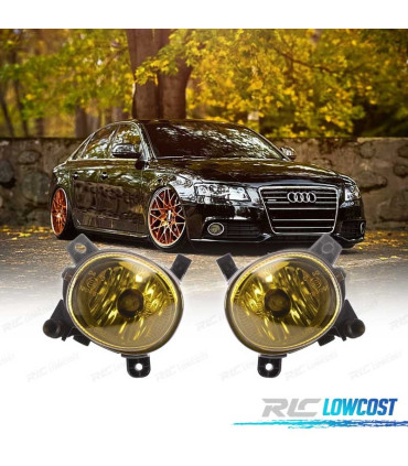 FAROS ANTINIEBLA AMARILLOS AUDI VOLKSWAGEN VW 07-15