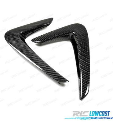 REJILLAS ENTRADAS LATERALES BMW F32 F33 F36 CARBONO