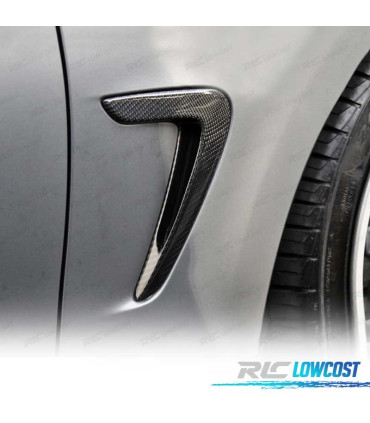REJILLAS ENTRADAS LATERALES BMW F32 F33 F36 CARBONO