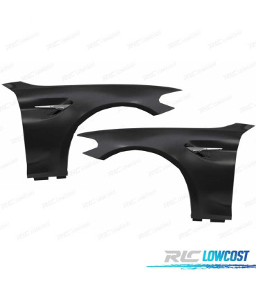 KIT 2 ALETAS BMW G30 G31 17- LOOK M5 CROMO