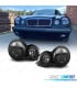 FAROS MERCEDES CLASE E W210 95-99 OJOS ANGEL FONDO NEGRO
