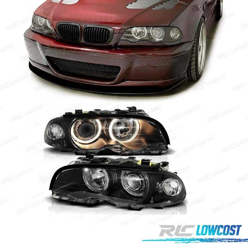 FAROS ANGEL EYES E46, 98-01 COLOR NEGRO