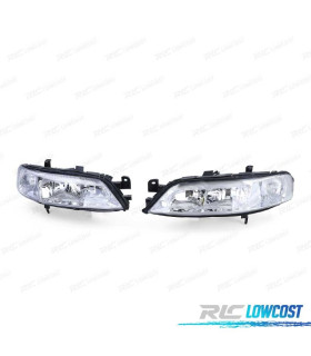 FAROS PARA OPEL VECTRA B 99-02 FONDO CROMO