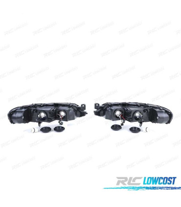 FAROS PARA OPEL VECTRA B 99-02 FONDO CROMO