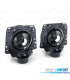 FAROS VOLKSWAGEN VW GOLF MK2 83-91 AHUMADO FONDO CROMO